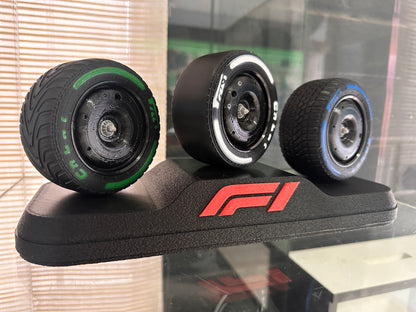 Colección de llantas de formula 1 a escala 1:8